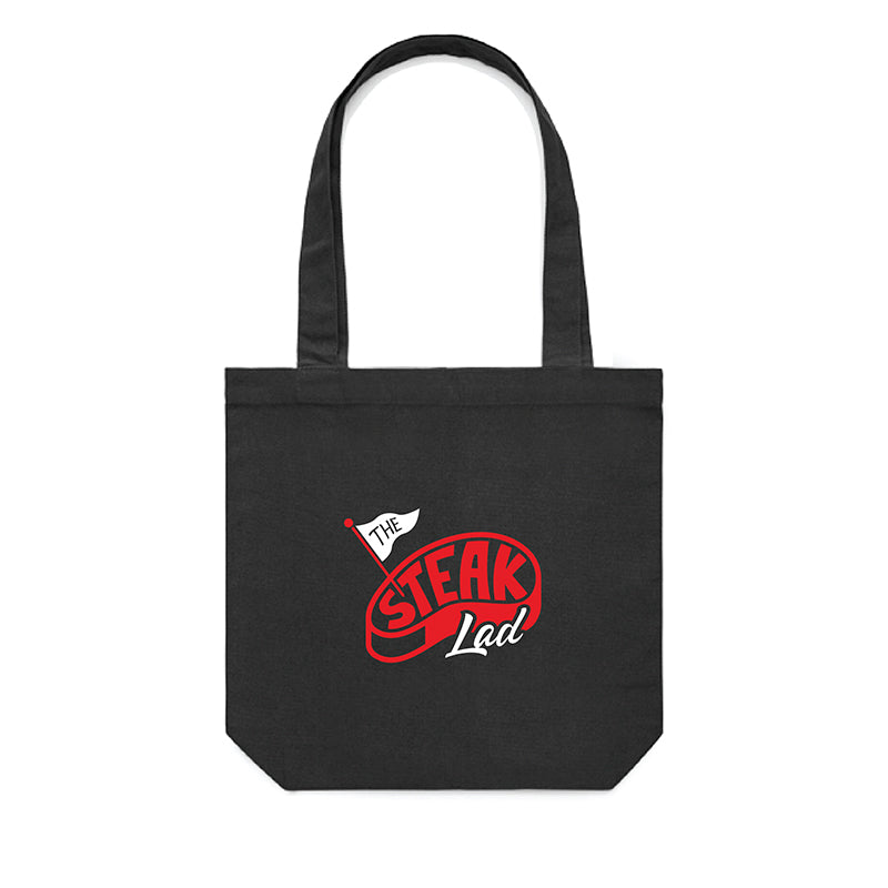 TheSteakLad_Black_ToteBags
