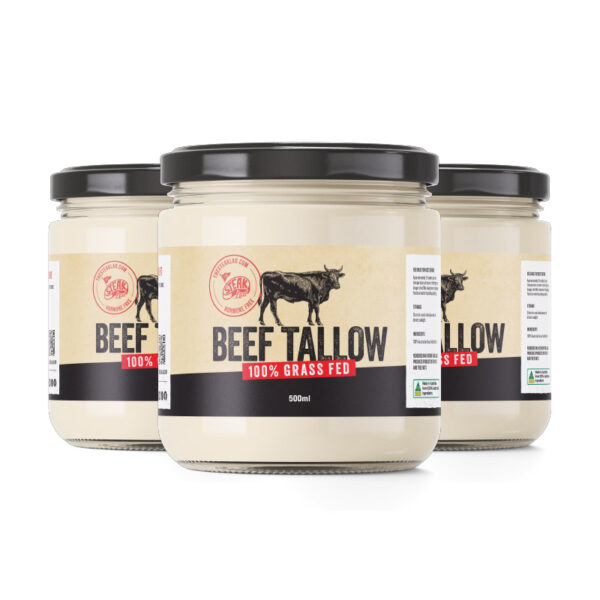 3 X Beef Tallow